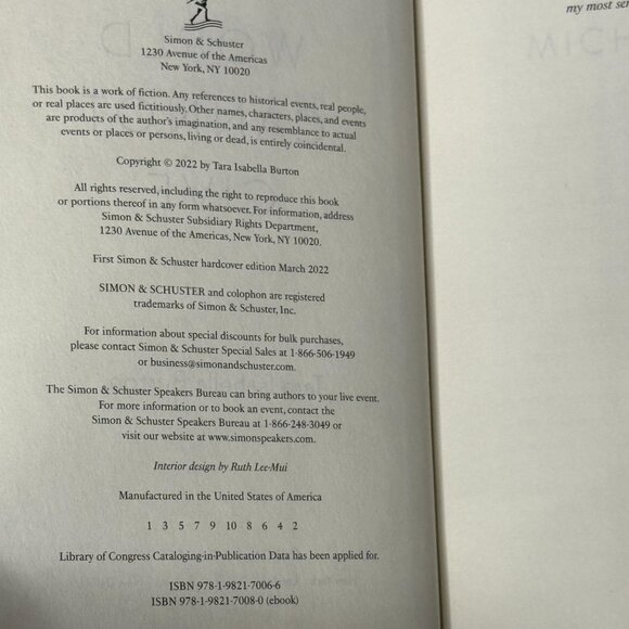 The World Cannot Give by Tara Isabella Burton Hardcover Novel - Picture 5 of 5